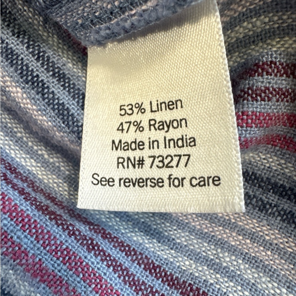 Sonoma Striped Knit Dress in Blue and Pink - Picture 7 of 8